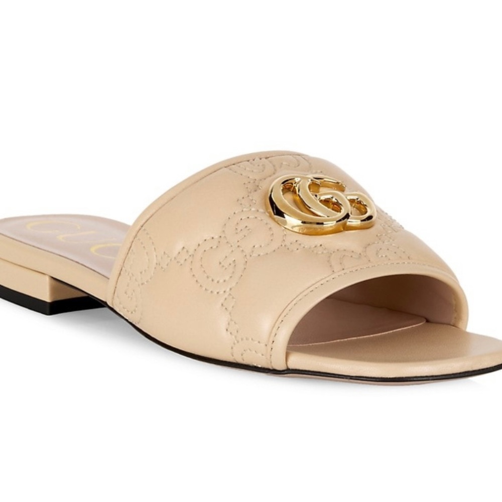 NWT Gucci Jolie GG Logo Sandals 39